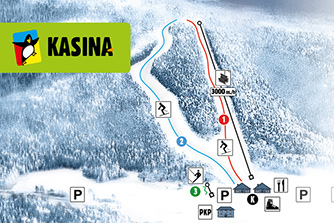 Ośrodek narciarski Kasina Wielka Kasina SKI, Beskid Wyspowy