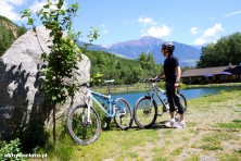 Rowerem przez dolinę Val Venosta / Vinschgau