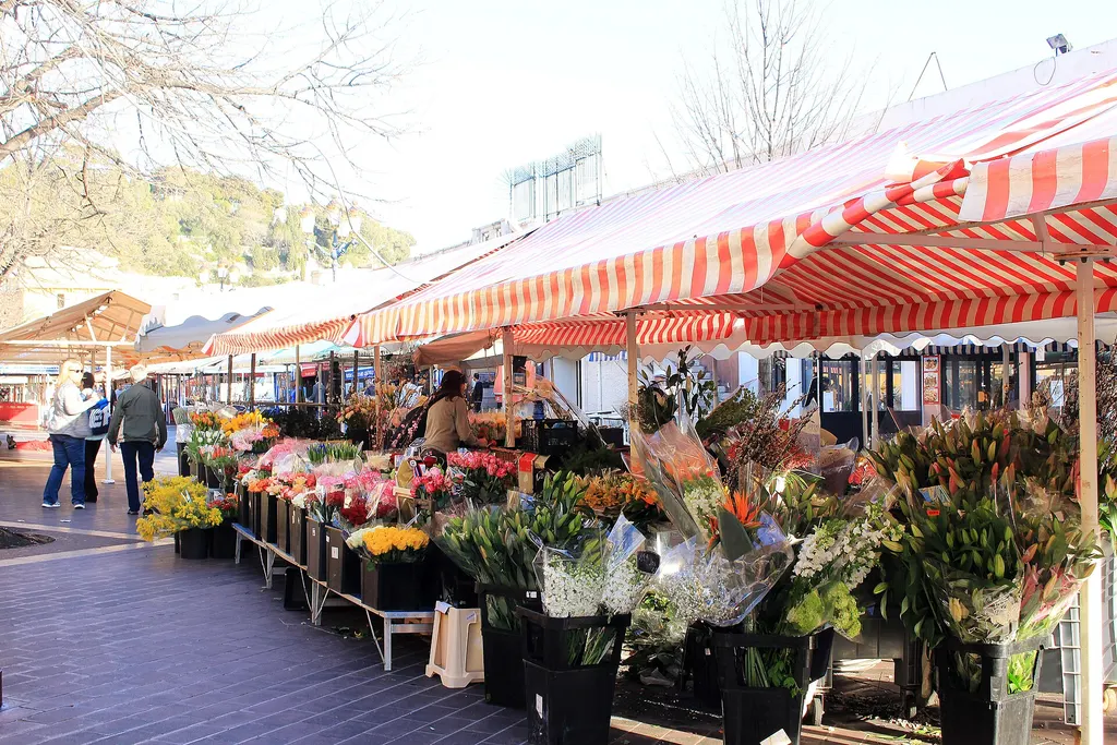 Stare Miasto (Vieux Nice) i targ Cours Saleya