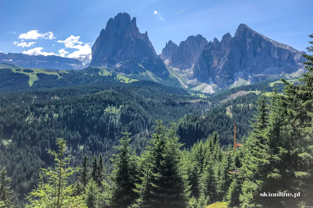 Rowerem przez Południowy Tyrol - Seiser Alm