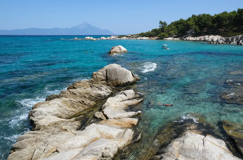 Sithonia: Vourvourou i Kavourotrypes