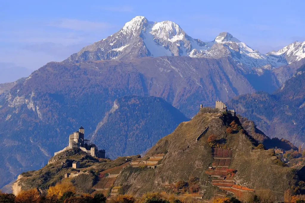 Sion: Valère i Tourbillon