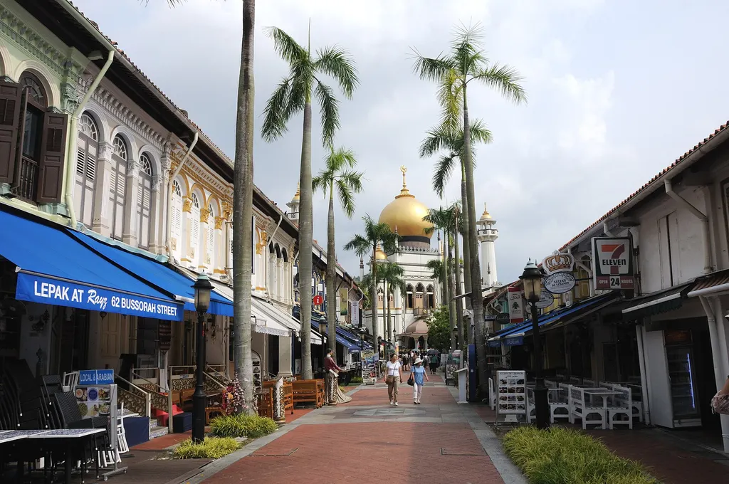 Chinatown, Little India i Kampong Glam