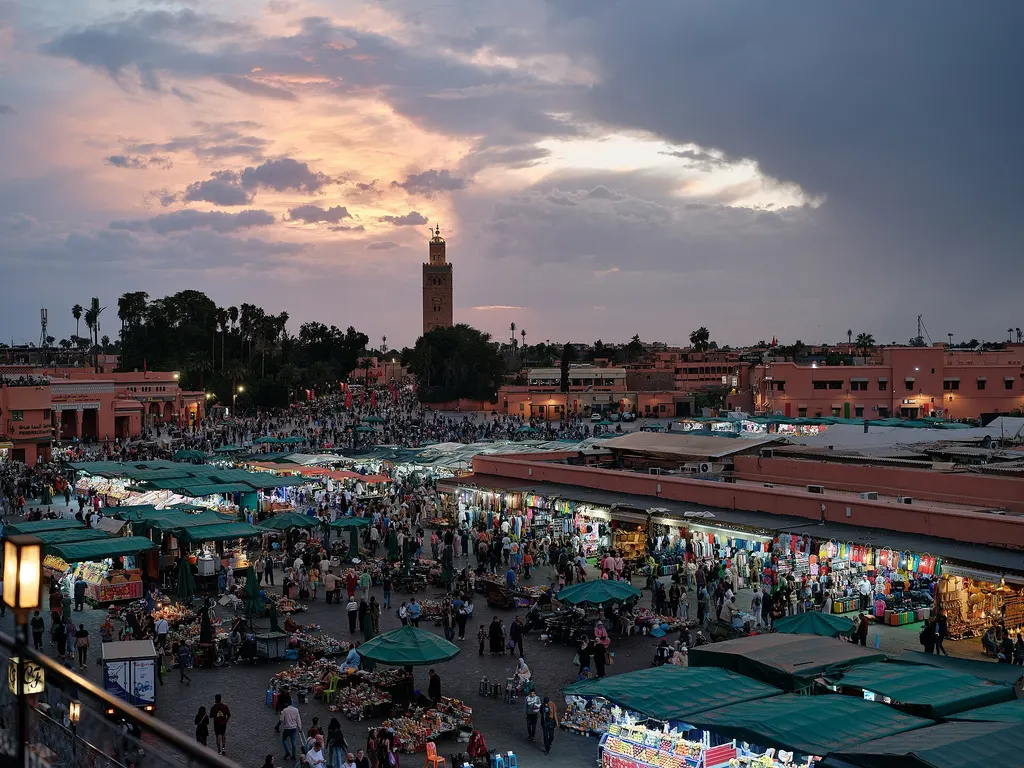 Marrakesz: Dżamaa el-Fna