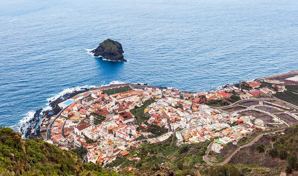 Garachico i baseny El Caletón