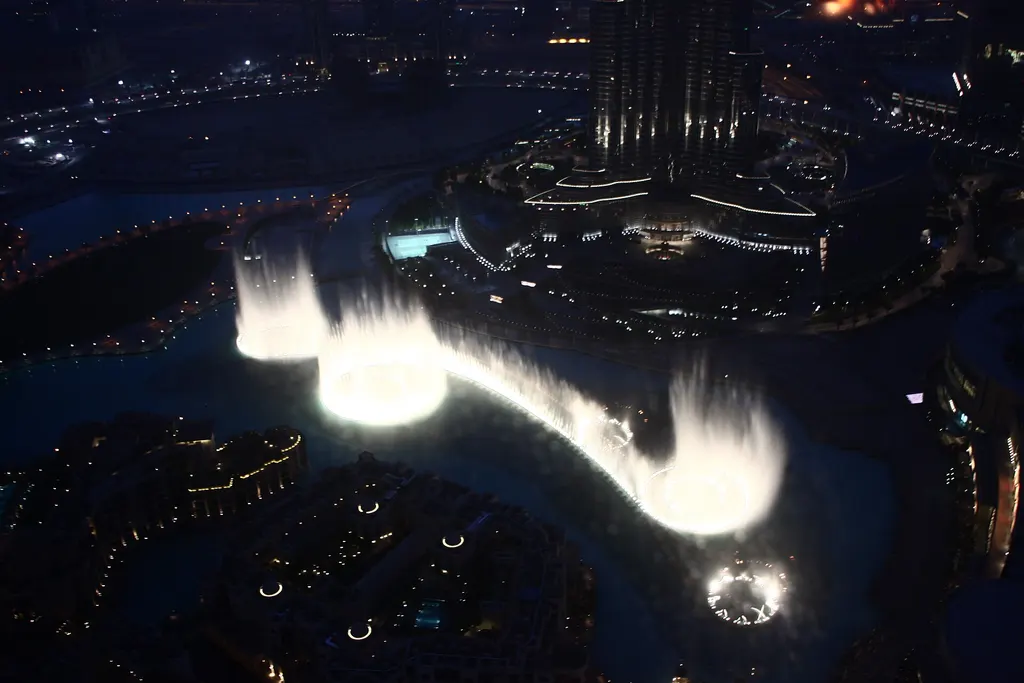 Dubai Mall i Fontanna Dubajska