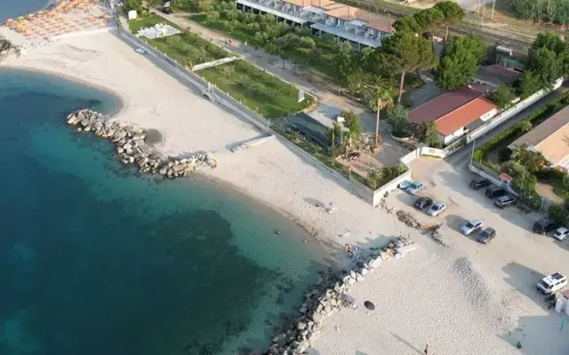 Baia di Trainiti, Porto Salvo (Kalabria)