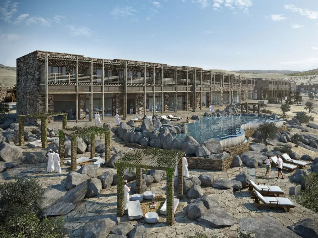 Alila Al Jabal Akhdar Hotel, Jebel Akhdar (Góry Hajar)