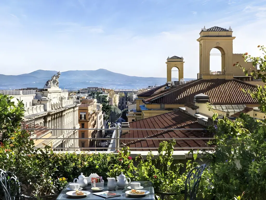 Marcella Royal Hotel - Rooftop Garden, Rzym