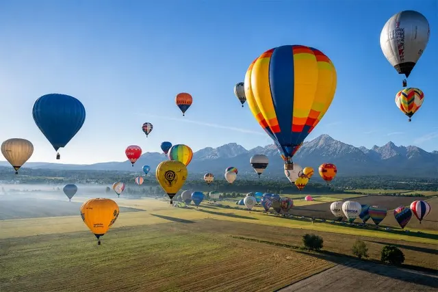 40 balonów nad Tatrami. We wrześniu Wielka Łomnica będzie gospodarzem Slovak Balloon Cup 2026