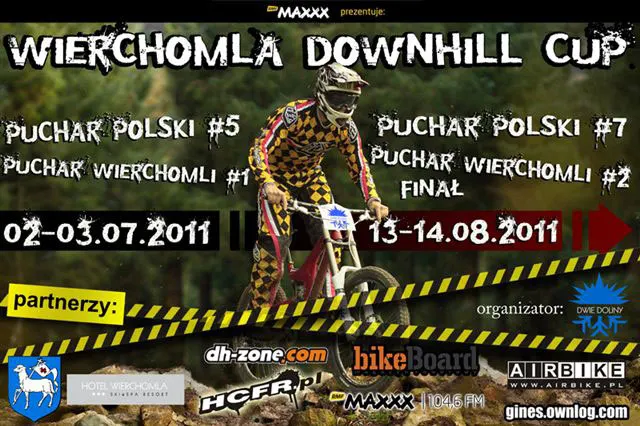 Plakat Wierchomla Downhill Cup