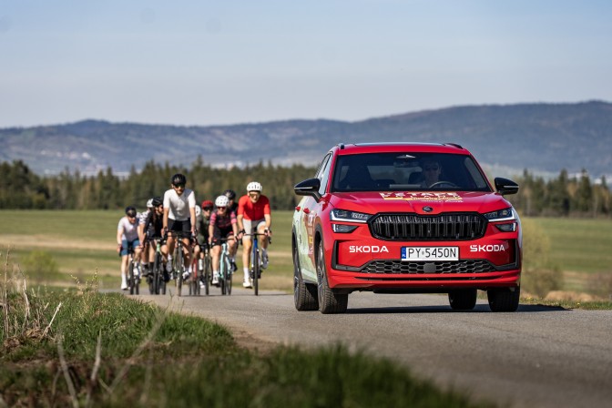 Maja Włoszczowska, Zdeněk Štybar i Marek Hamšík na starcie L’Étape Poland by Tour de France 2026 w Zakopanem